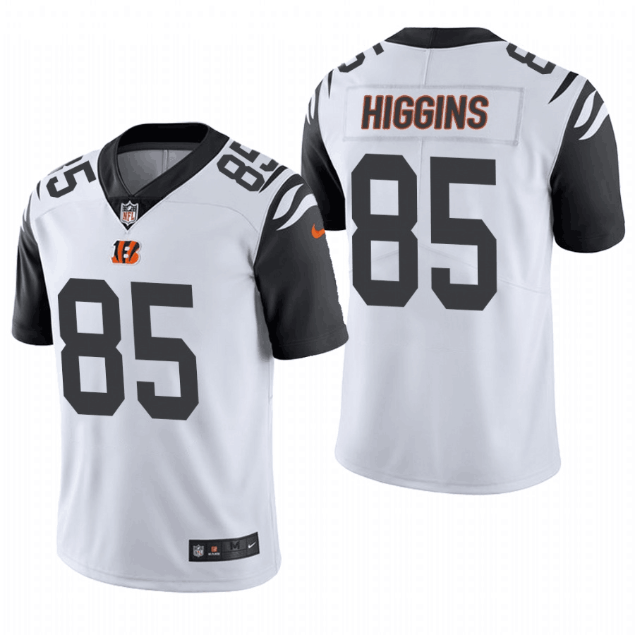 Youth Cincinnati Bengals #85 Tee Higgins White Vapor Untouchable Limited Stitched Jersey